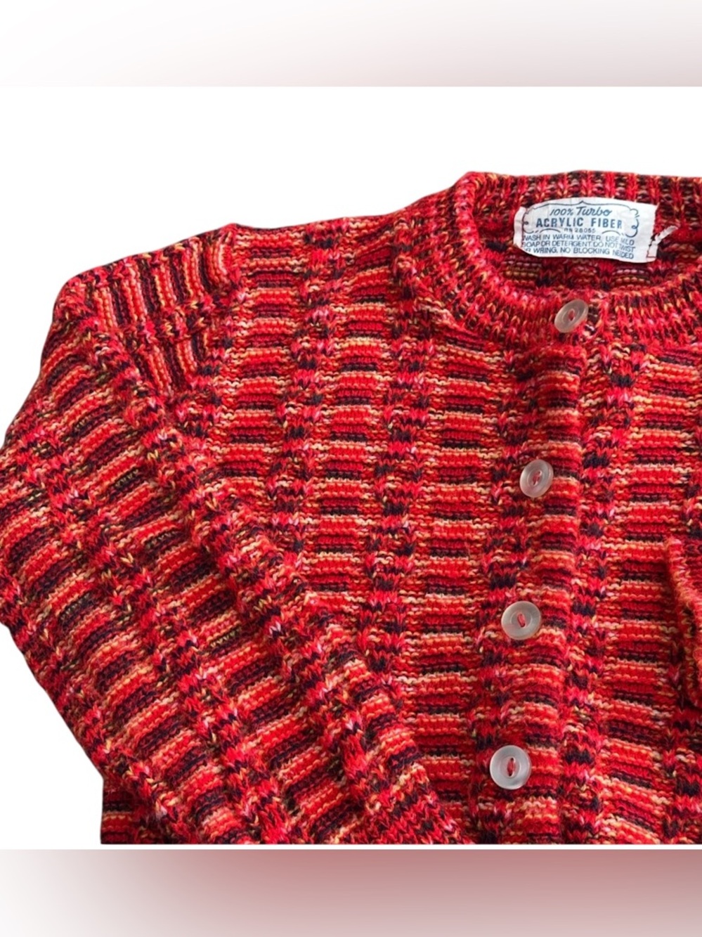 Vintage Cable Knit Sweater Toddler Girl Size 3T‎
